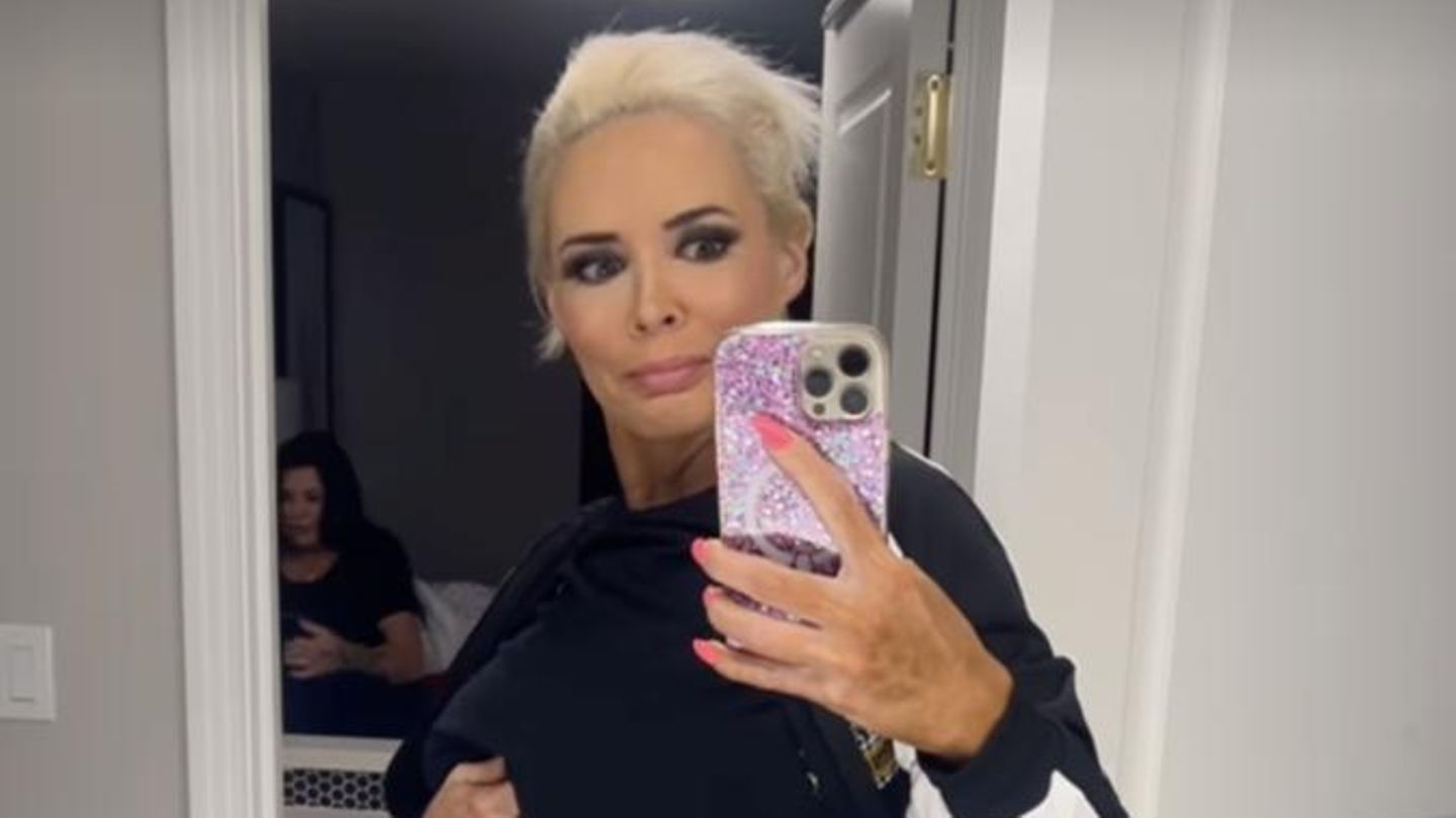 Kurz vorm Wettkampf Daniela Katzenberger zeigt skurrilen Beauty Fail