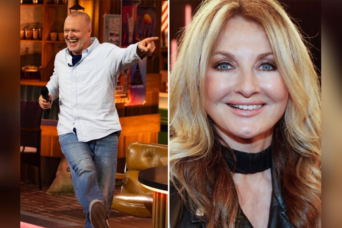 Stefan Raab was invited by Frauke Ludowig with his friends to play "You won't win the million!".