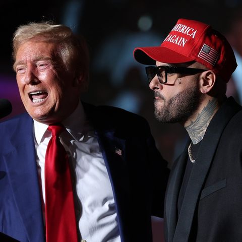 Nicky Jam tat erst im September seine Unterstützung für Donald Trump kund.