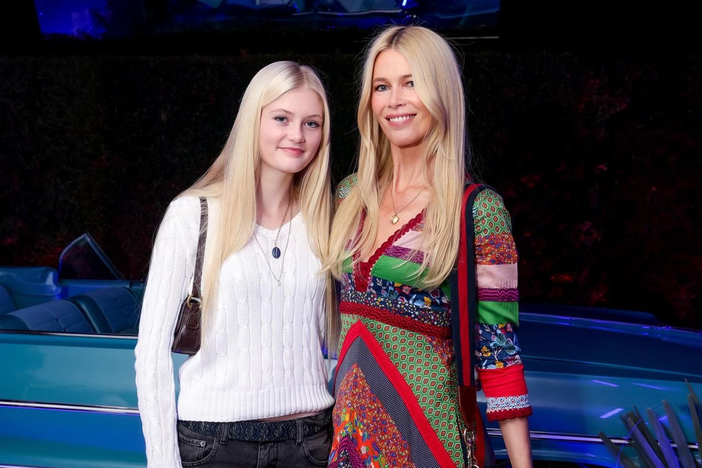 Claudia Schiffer: Seltene Aufnahmen! Konzert-Besuch mit jüngster