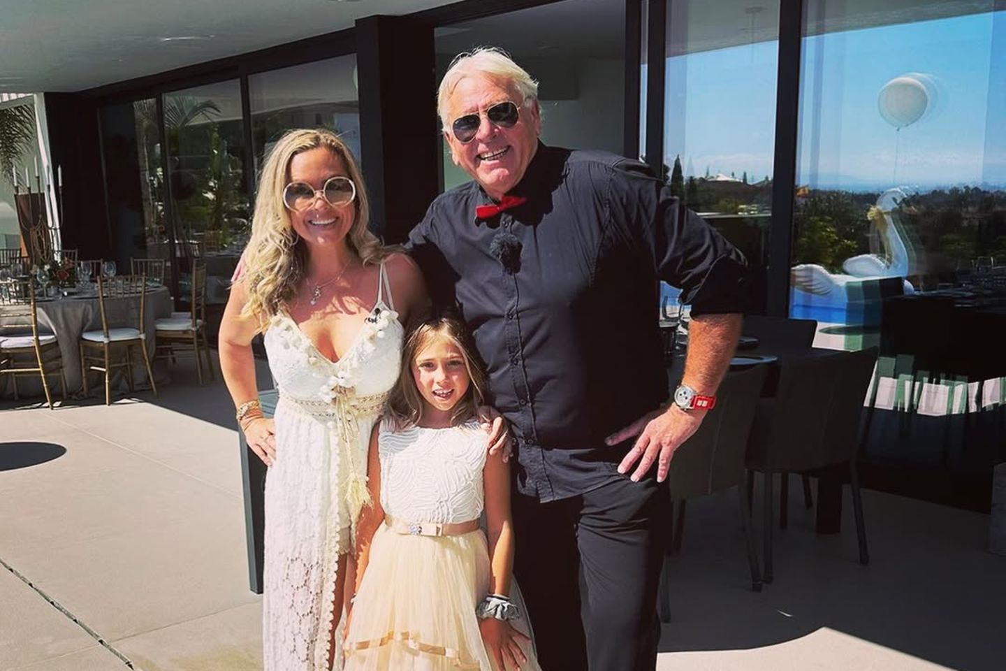 Rebecca Kratz mit ihrem Vater Manfred "Manni" Kratz 