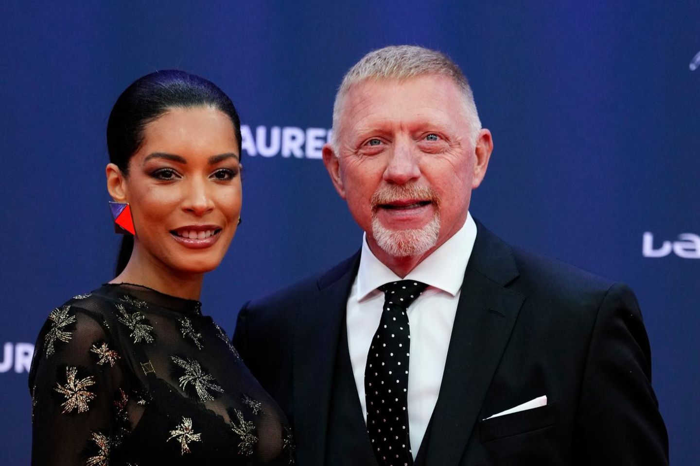 Lilian de Carvalho Monteiro und Boris Becker